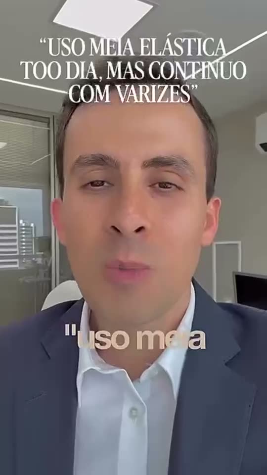 Uso meia elástica todo dia, mas continuo com varizes: por quê?